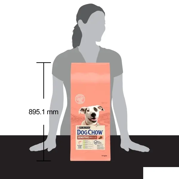 Dog Chow Hassas Köpekler için Somon Etli Yetişkin Köpek Maması 14kg